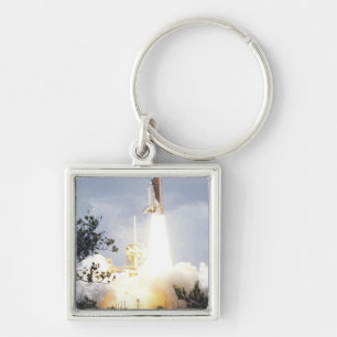 Space Shuttle Atlantis lifts off 4 Keychain