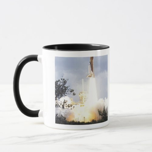 Space Shuttle Atlantis lifts off 4 Mug