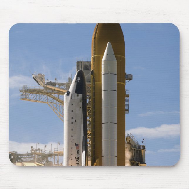 Space Shuttle Atlantis lifts off 5 Mouse Pad (Front)
