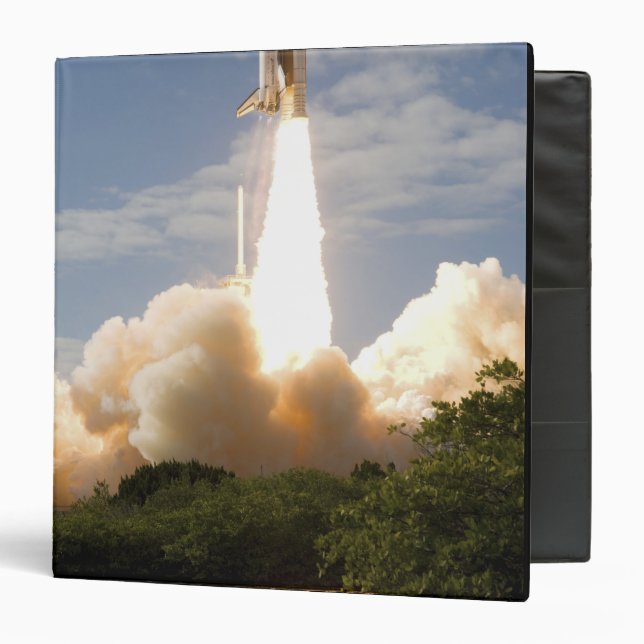 Space Shuttle Atlantis lifts off 8 Binder (Front/Inside)