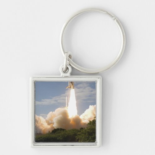 Space Shuttle Atlantis lifts off 8 Keychain
