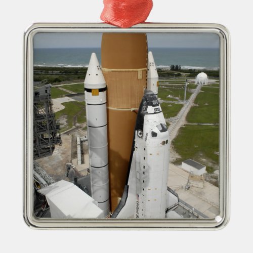 Space shuttle Atlantis Metal Ornament