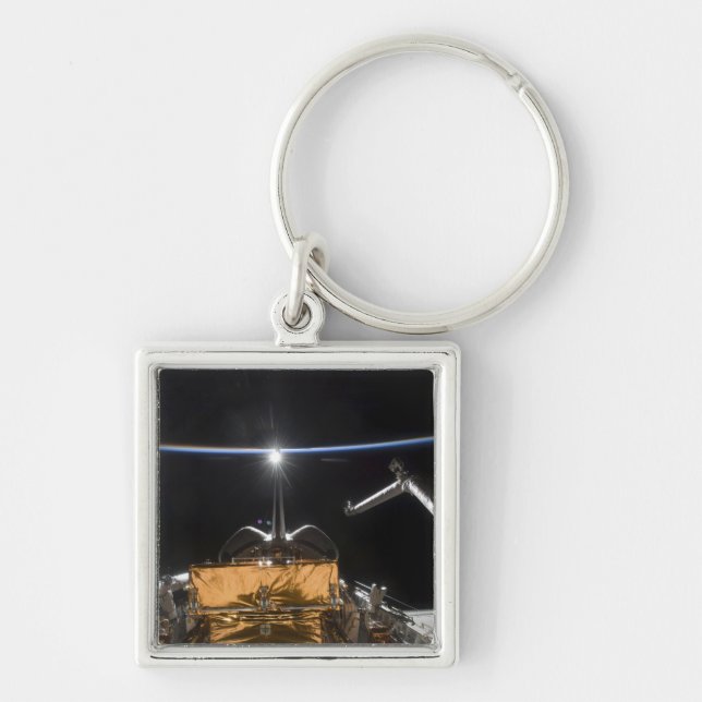 Space Shuttle Atlantis' payload bay Keychain (Front)