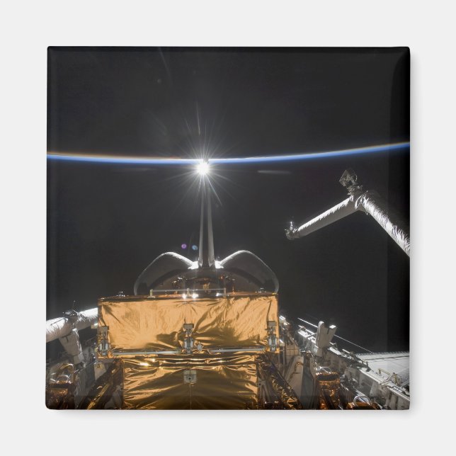 Space Shuttle Atlantis' payload bay Magnet (Front)