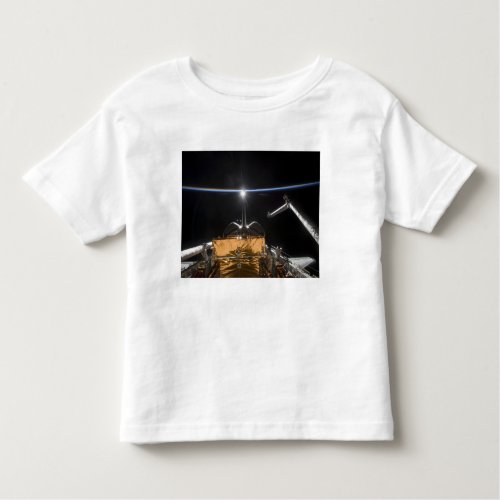 Space Shuttle Atlantis payload bay Toddler T_shirt
