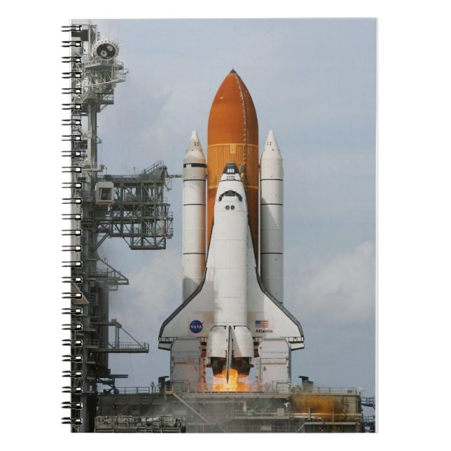 Space Shuttle Atlantis Photo Notebook (Front)