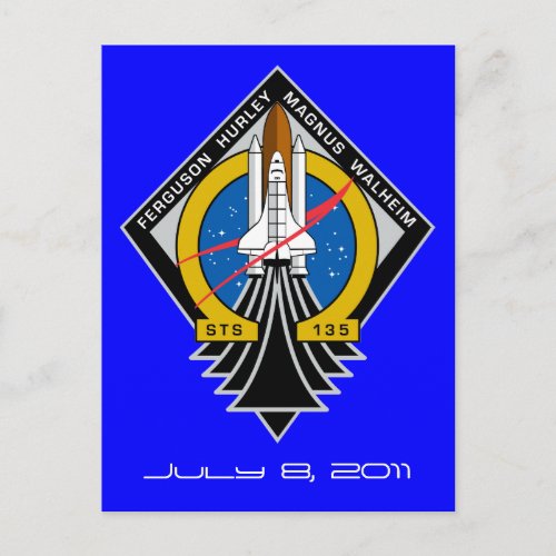 Space Shuttle Atlantis Postcard