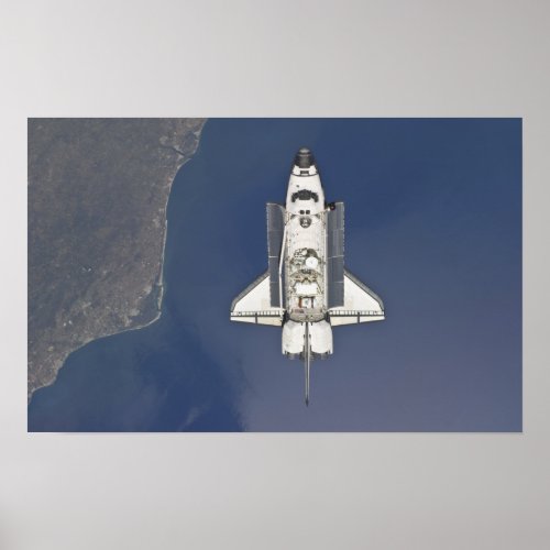 Space shuttle Atlantis Poster