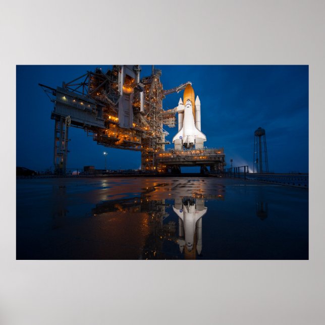 Space Shuttle Atlantis Poster (Front)