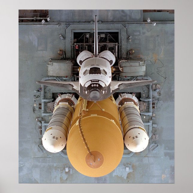 Space Shuttle Atlantis Poster (Front)