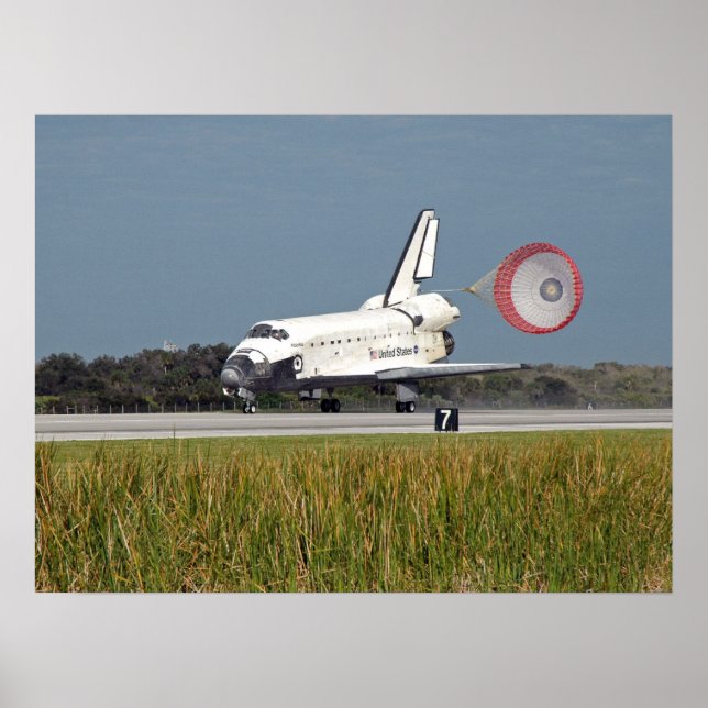 Space Shuttle Atlantis Poster (Front)