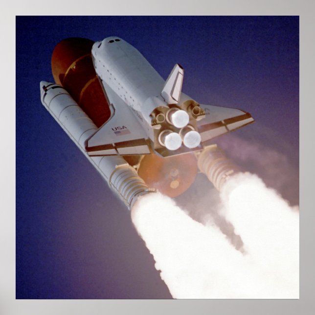 Space Shuttle Atlantis Poster (Front)