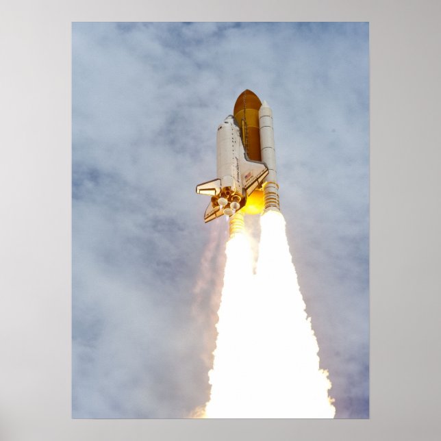 Space Shuttle Atlantis Poster (Front)