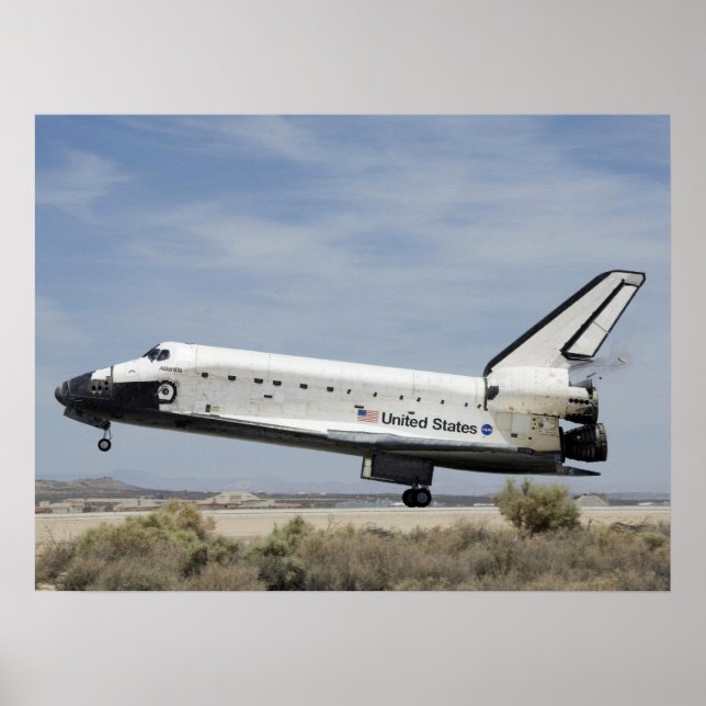 Space Shuttle Atlantis (STS-117) Poster (Front)