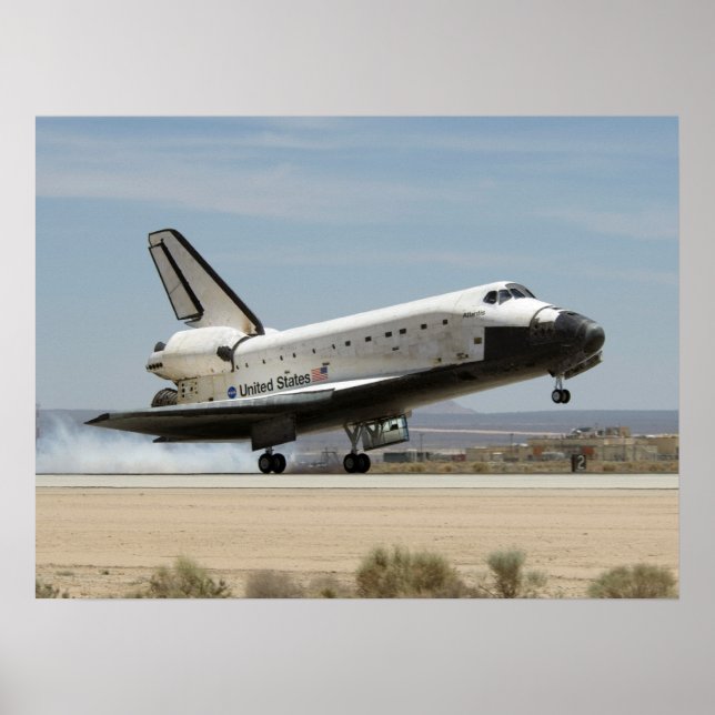 Space Shuttle Atlantis (STS-117) Poster (Front)