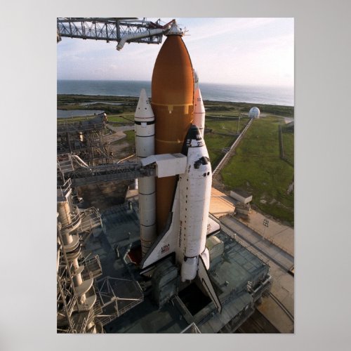 Space Shuttle Atlantis STS_86 Poster