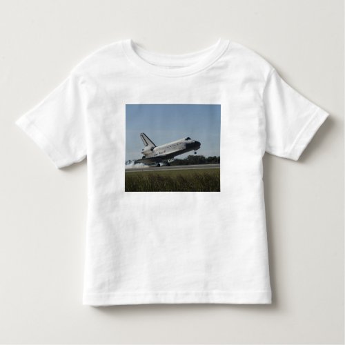 Space shuttle Atlantis touches down 2 Toddler T_shirt