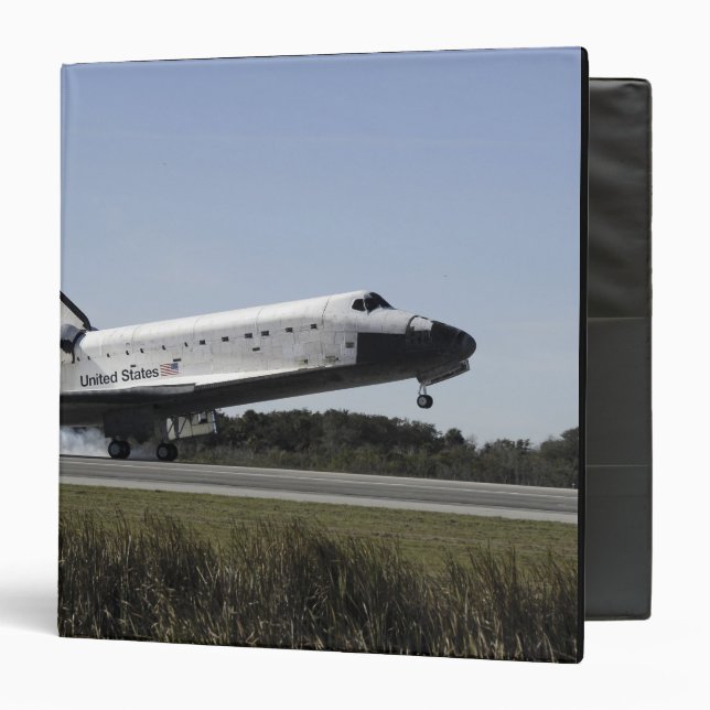 Space shuttle Atlantis touches down 3 Binder (Front/Inside)