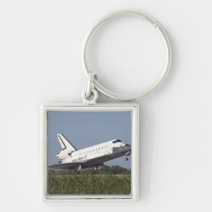 Space shuttle Atlantis touches down on Runway 3 Keychain