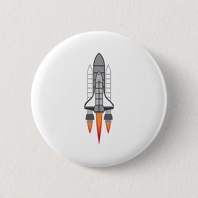 Space Shuttle Button (Front)