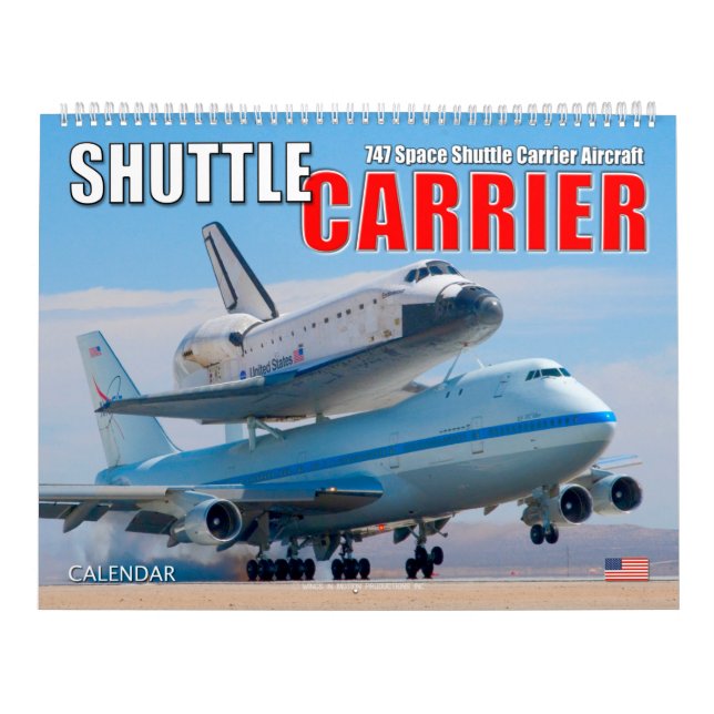 Space Shuttle Carrier Aircraft Calendar (Cover)