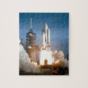 Space Shuttle Columbia launching Jigsaw Puzzle