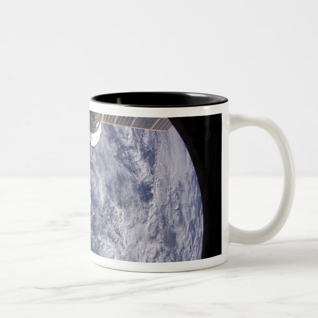 Space Shuttle Discovery 11 Two-Tone Coffee Mug (Right)