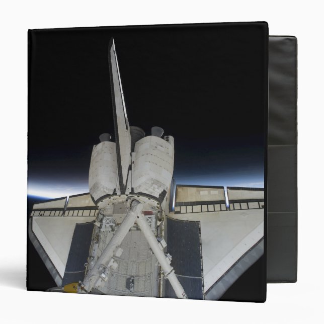 Space Shuttle Discovery 6 3 Ring Binder (Front/Inside)