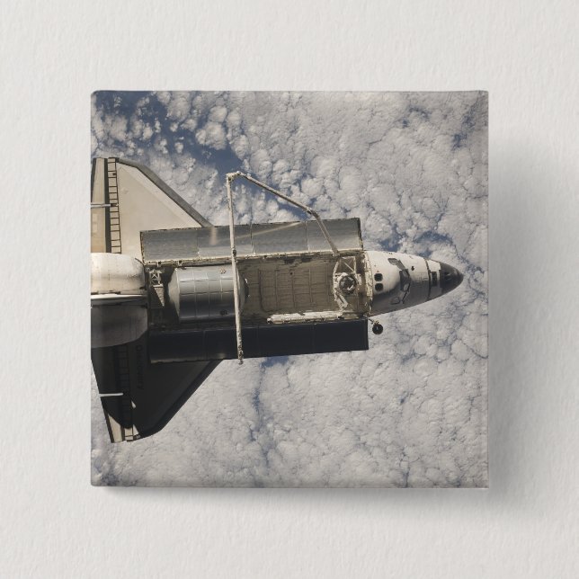 Space Shuttle Discovery 7 Pinback Button (Front)