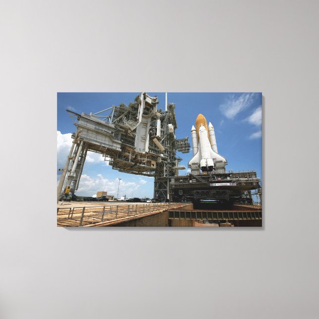 Space Shuttle Discovery 9 Canvas Print (Front)