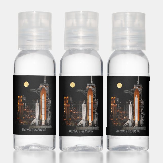 Space Shuttle Discovery and Moon Hand Sanitizer (Set)