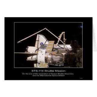 Space Shuttle Discovery and the International Spac Cards