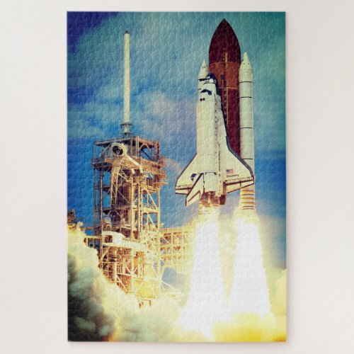 Space Shuttle Discovery Launch Jigsaw Puzzle
