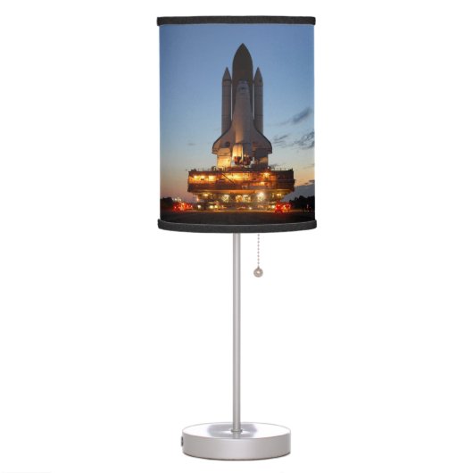Space Shuttle Discovery Launch NASA Table Lamp (Left)