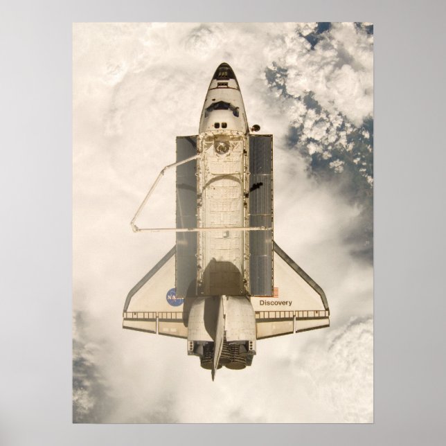 Space Shuttle Discovery Poster (Front)