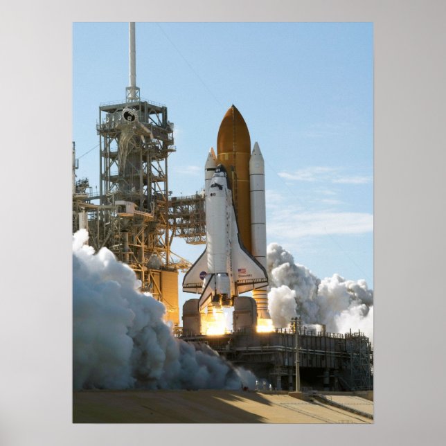 Space Shuttle Discovery Poster (Front)