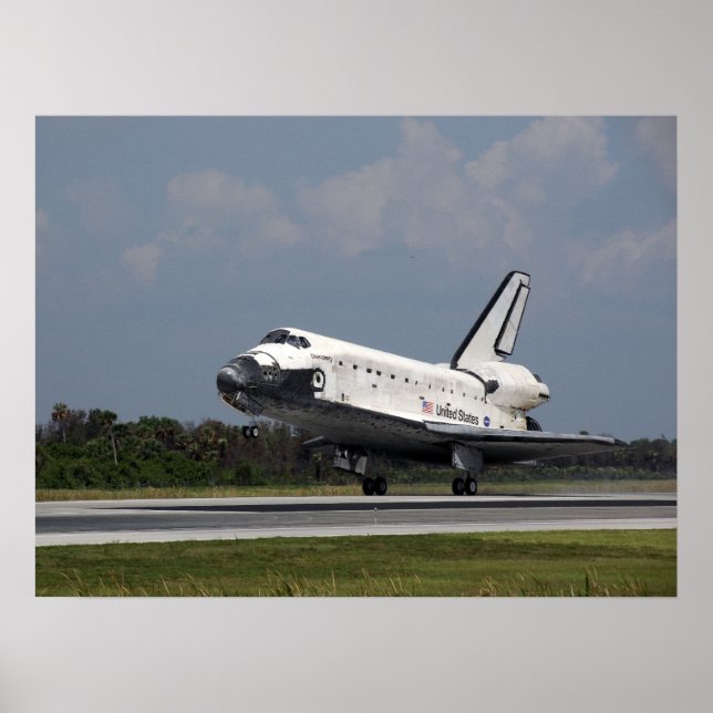 Space Shuttle Discovery Poster (Front)
