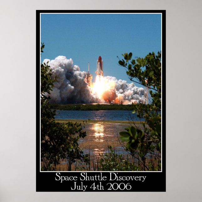Space Shuttle Discovery Poster (Front)