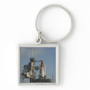 Space Shuttle Discovery sits ready 2 Keychain