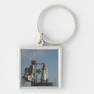 Space Shuttle Discovery sits ready 2 Keychain