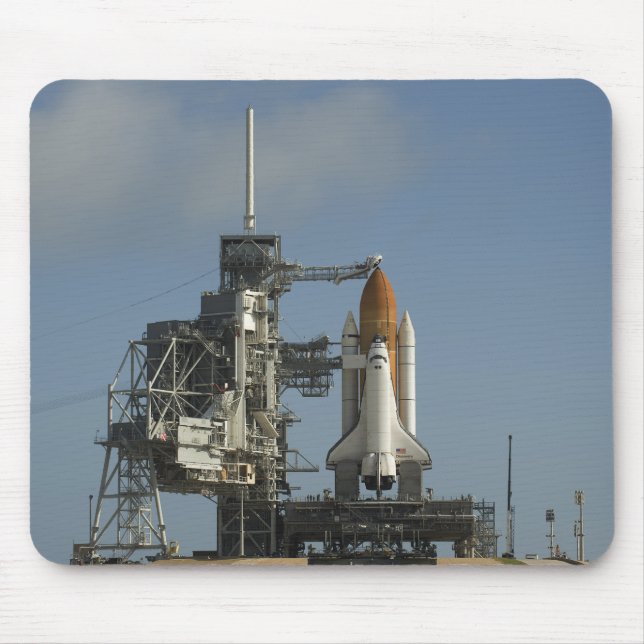 Space Shuttle Discovery sits ready 2 Mouse Pad (Front)