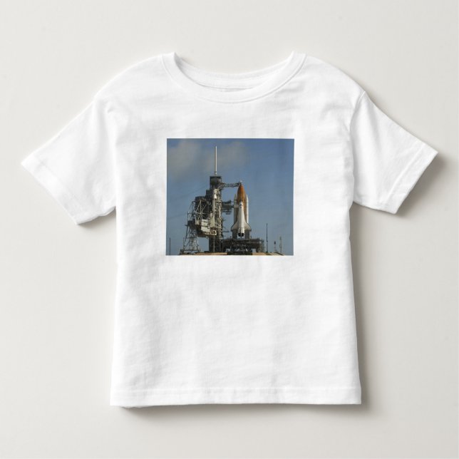 Space Shuttle Discovery sits ready 2 Toddler T-shirt (Front)
