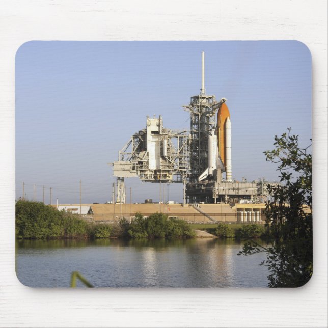 Space Shuttle Discovery sits ready 3 Mouse Pad (Front)
