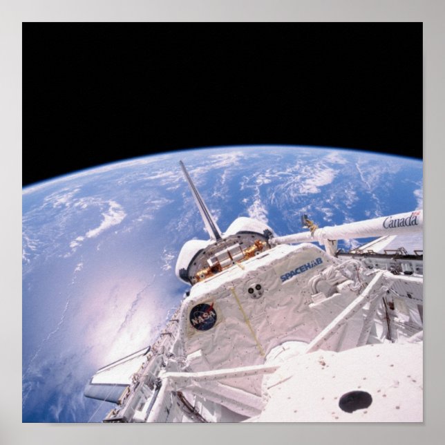 Space Shuttle Discovery (STS-95) Poster (Front)