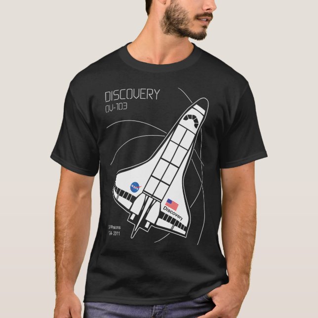 Space Shuttle Discovery T-Shirt (Front)