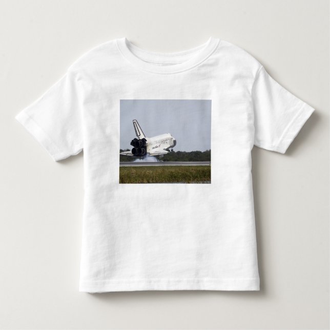 Space Shuttle Discovery touches down 2 Toddler T-shirt (Front)