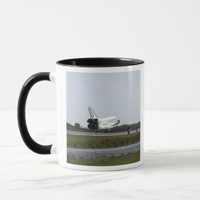 Space Shuttle Discovery touches down 3 Mug (Left)