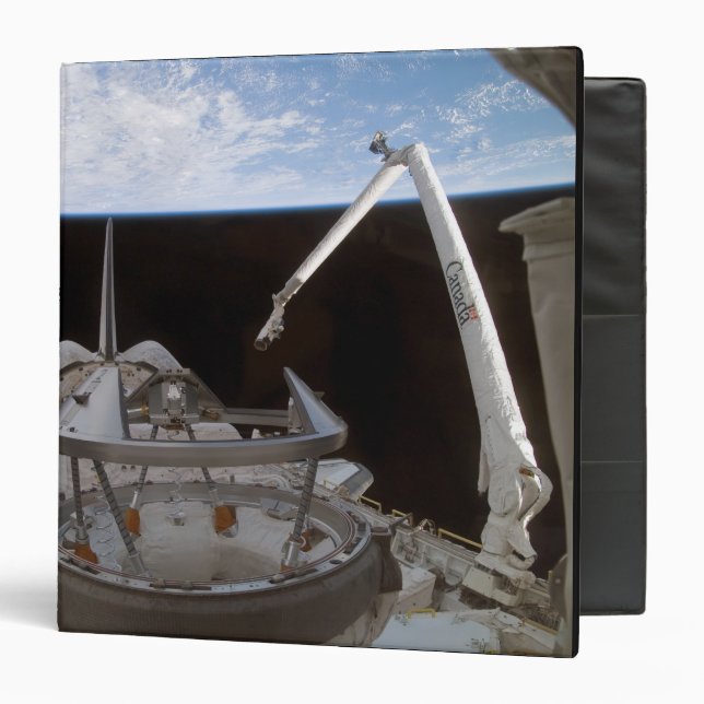 Space Shuttle Discovery's payload bay 2 Binder (Front/Inside)