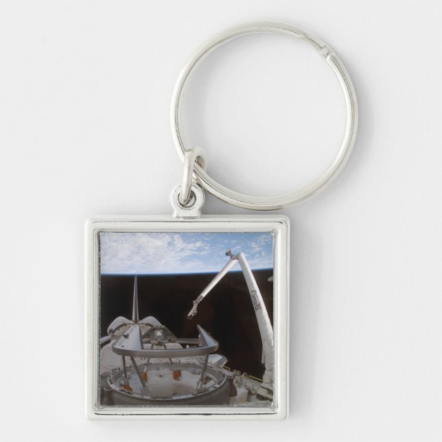 Space Shuttle Discovery's payload bay 2 Keychain (Front)