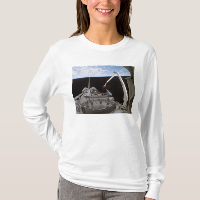 Space Shuttle Discovery's payload bay 2 T-Shirt (Front)